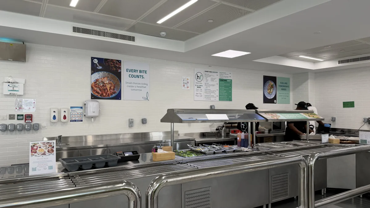 Dubai Heights Academy Catering Kitchen Preparation