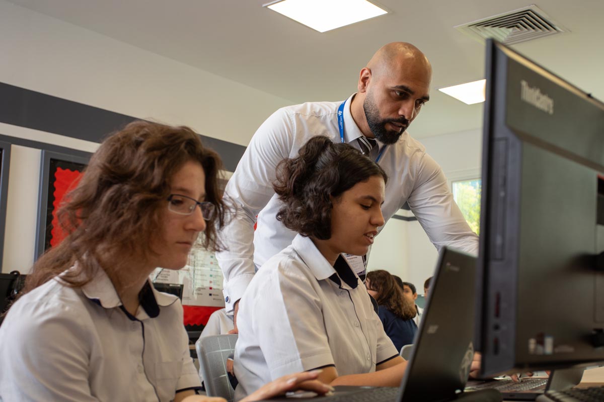 Sixth Form students in classroom