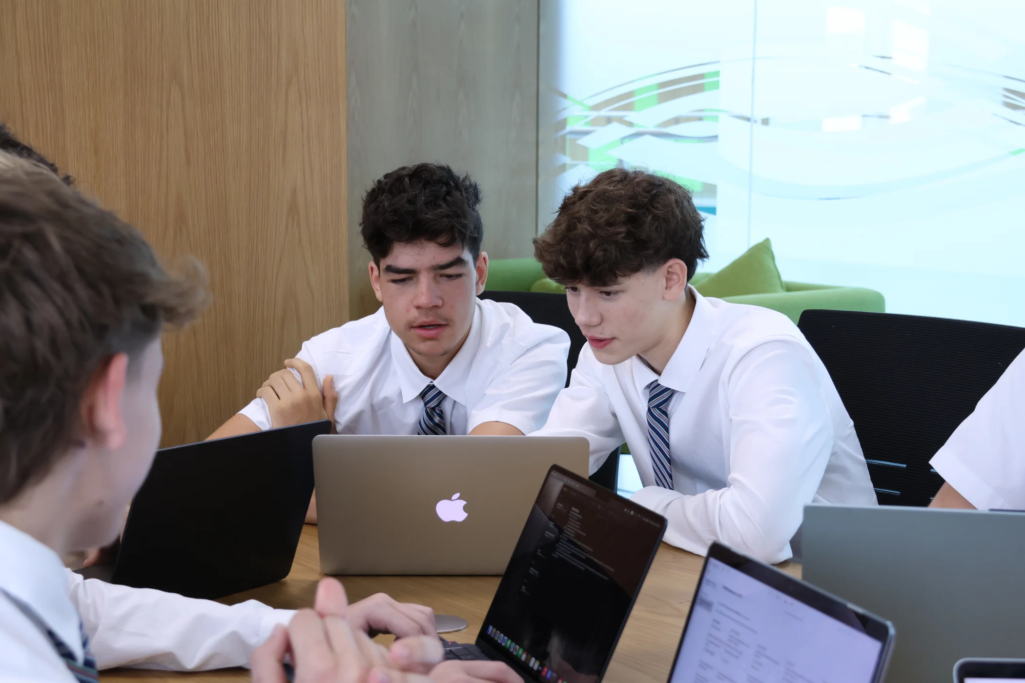 Sixth Form students in classroom