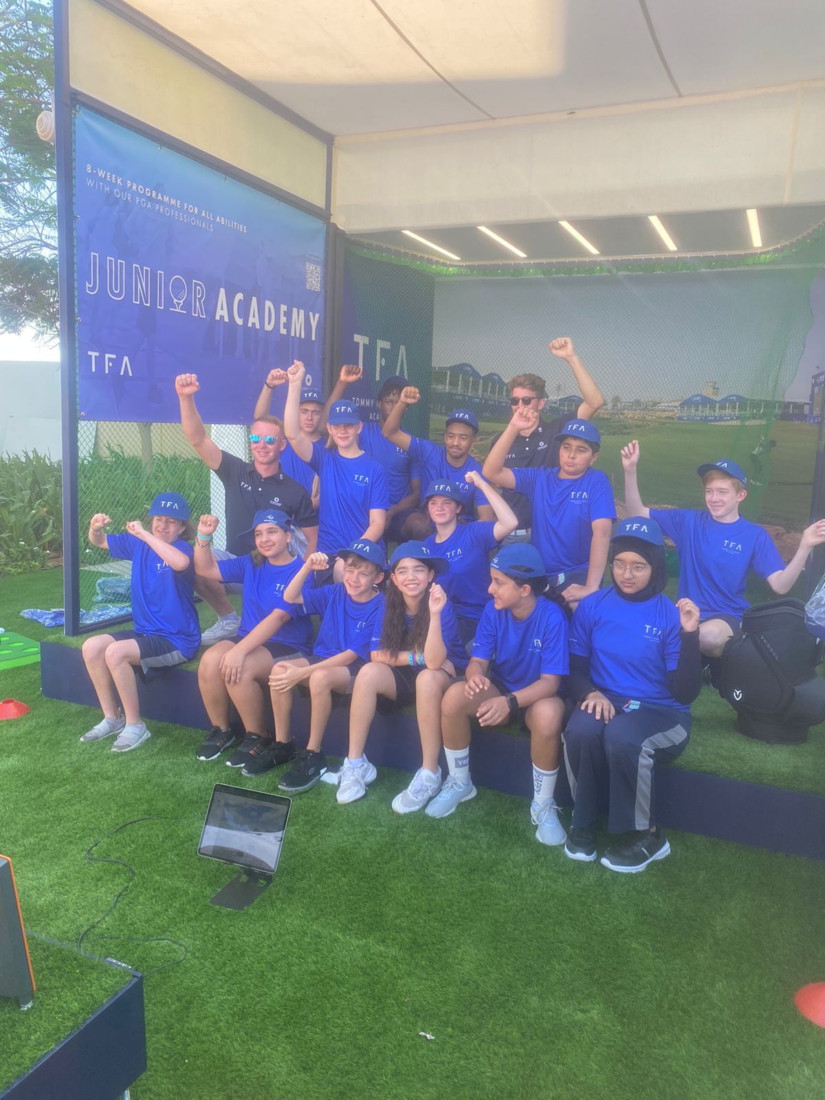A Swinging Success - Dubai Heights Academy Chosen as a Pilot School for DP World Golf Week