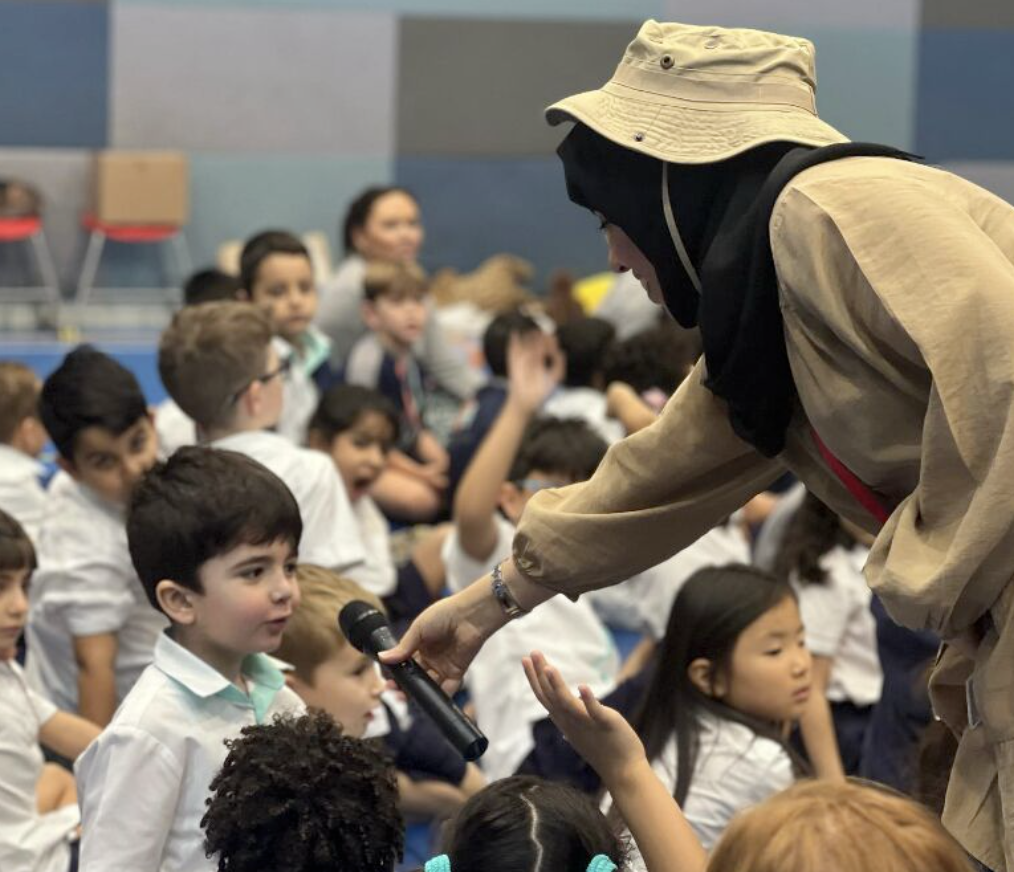 Kicking off our Reading for Pleasure Initiative with the Emirates Literature Foundation with a special author visit
