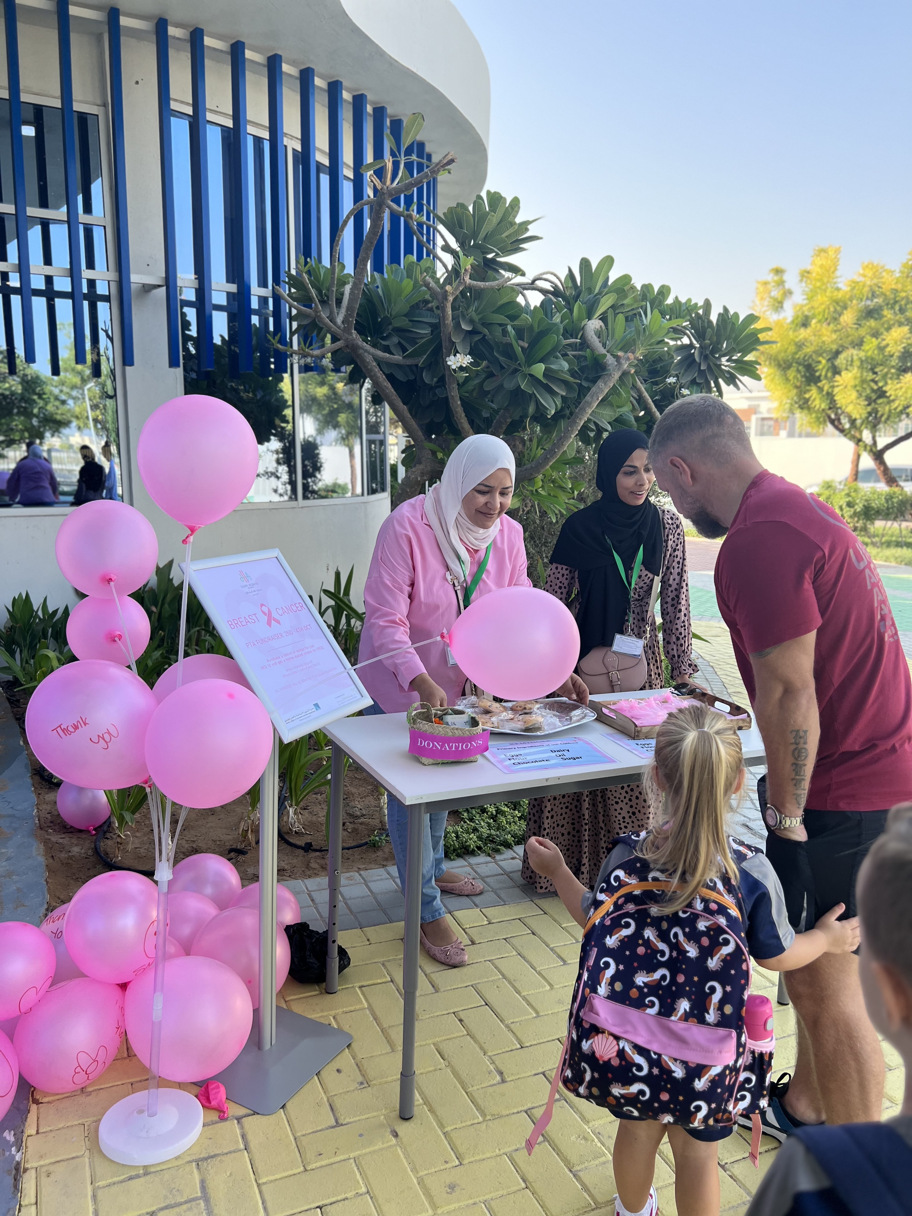 Dubai Heights Academy paints the town pink with generous donations for Pinktober